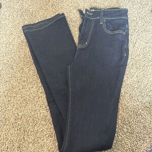 Fashion Nova Deep Indigo Straight Leg Jeans